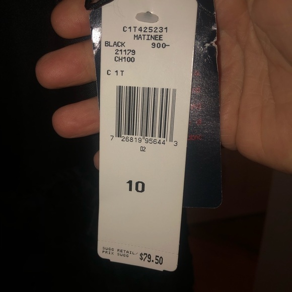 Ralph Lauren size 10 black silk  blend pencil skirt NWT - Picture 7 of 15